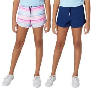 Eddie Bauer Youth 2-pack Shorts – Blue, X-Small (7/8)